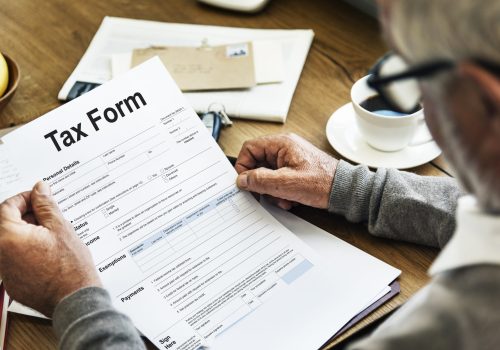 Tax Credits Claim Return Deduction Refund Concept